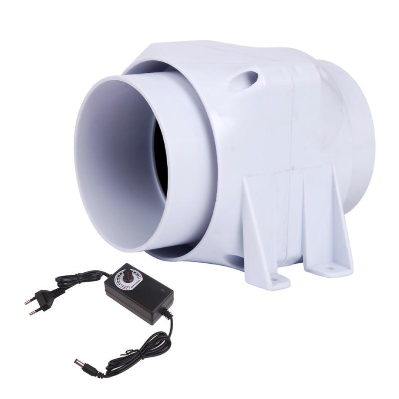 652F Smoke Extractor Duct Fan 110mm PVC Powerful Duct Extractor Pipe Fan Perfect for Restaurants and Workshops Bathroom