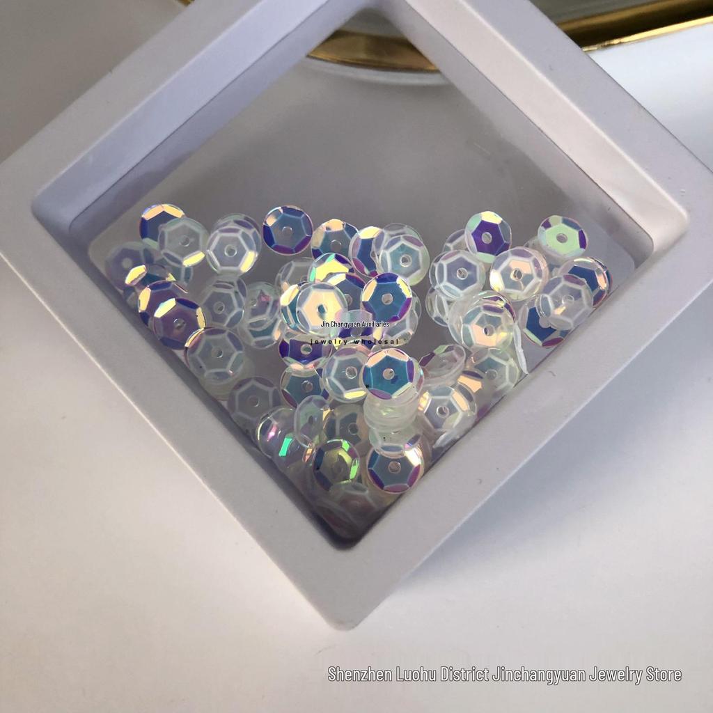 Handmade Light Purple Sequin Miyuki Beads Evening Dress Accessories in Stock