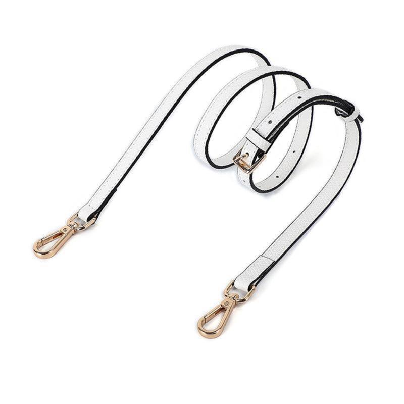 48inch Handbag Shoulder Strap Replacement PU Leather Strap for DIY Lady Purse Crossbody Bag Adjsutable Strap with Buckle