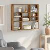 VidaXL Wall Shelf Old Wood 90x16x78 Cm Engineered Wood, Floating Wall Shelf, Laundry Shelf, Shelf At 856069
