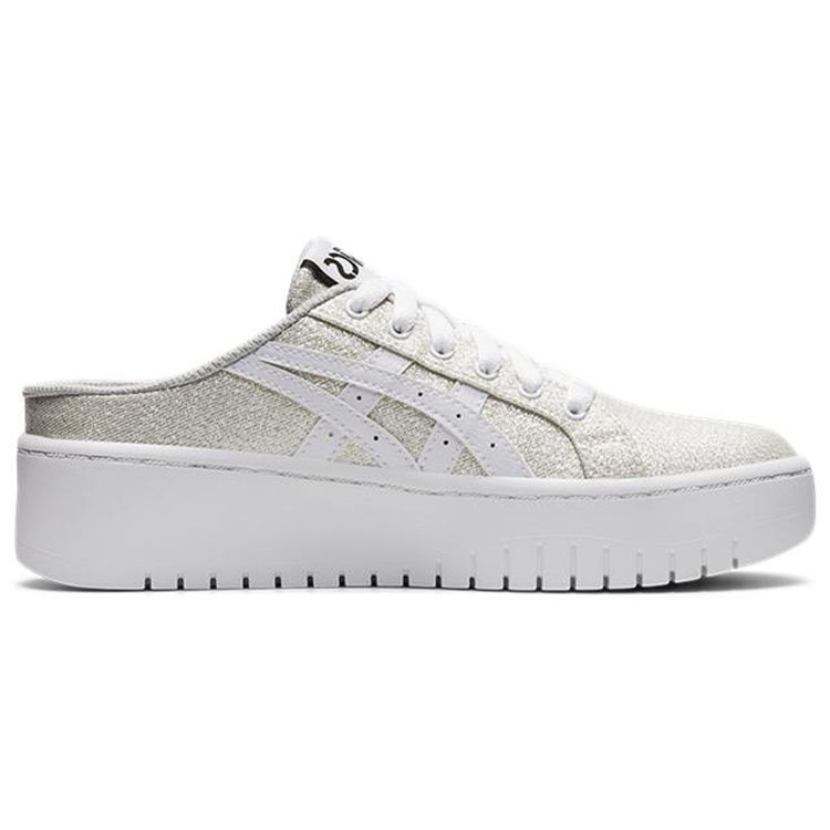 Asics Classic Ct Comfortable Low-Top Skate Shoes Women Sneakers White Platinum 1202A258-020