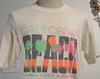 Vintage 90s California Beach White T-shirt Size L
