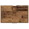 Bathroom Cabinet with Door Rustic Wood Look 59 x 37 x 59 cm Engineered Wood
