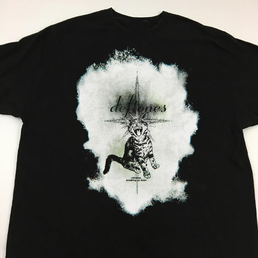 Rare Deftones Cat Band Black Unisex Tshirt Tops tee S-234XL shirt A502