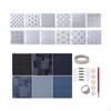 Embroidery Kit for Beginners Materials Accessories Sewing Set DIY Coaster Shirts