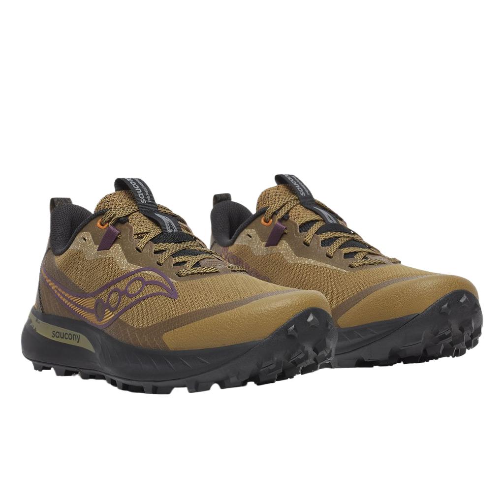 SAUCONY Peregrine 15 Stylish Minimalist Trendy Low-Top Running Shoes Men Running Shoes Brown S20990-242