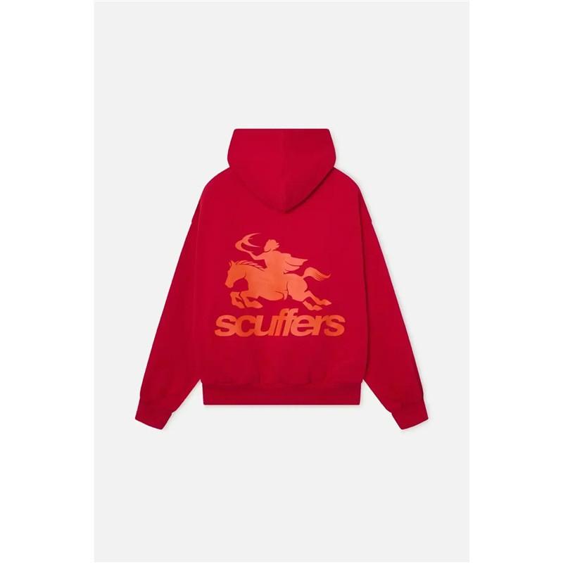High Street Gothic Hoodie Set Letter Print Loose Fit Sweatshirt Women