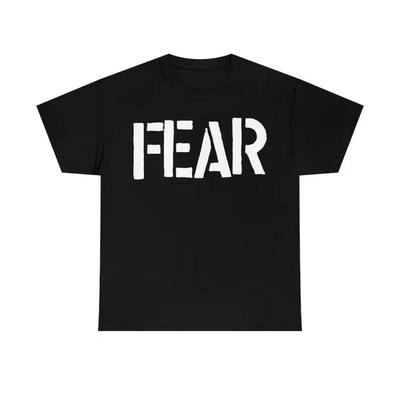 Fear T Shirt T Shirt Oversizet Harajuku Summer Korean Style