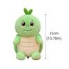 Fluffy Persimmon Tortoise Plush Toys Marine Animal Animal Sea Turtle Pillow  Children Gift
