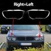 Headlight Lampshade Transparent Lens Left Right Lampshade Protective Cover For BMW 7 series E65 E66 E67 2001-2004 pre-facelift