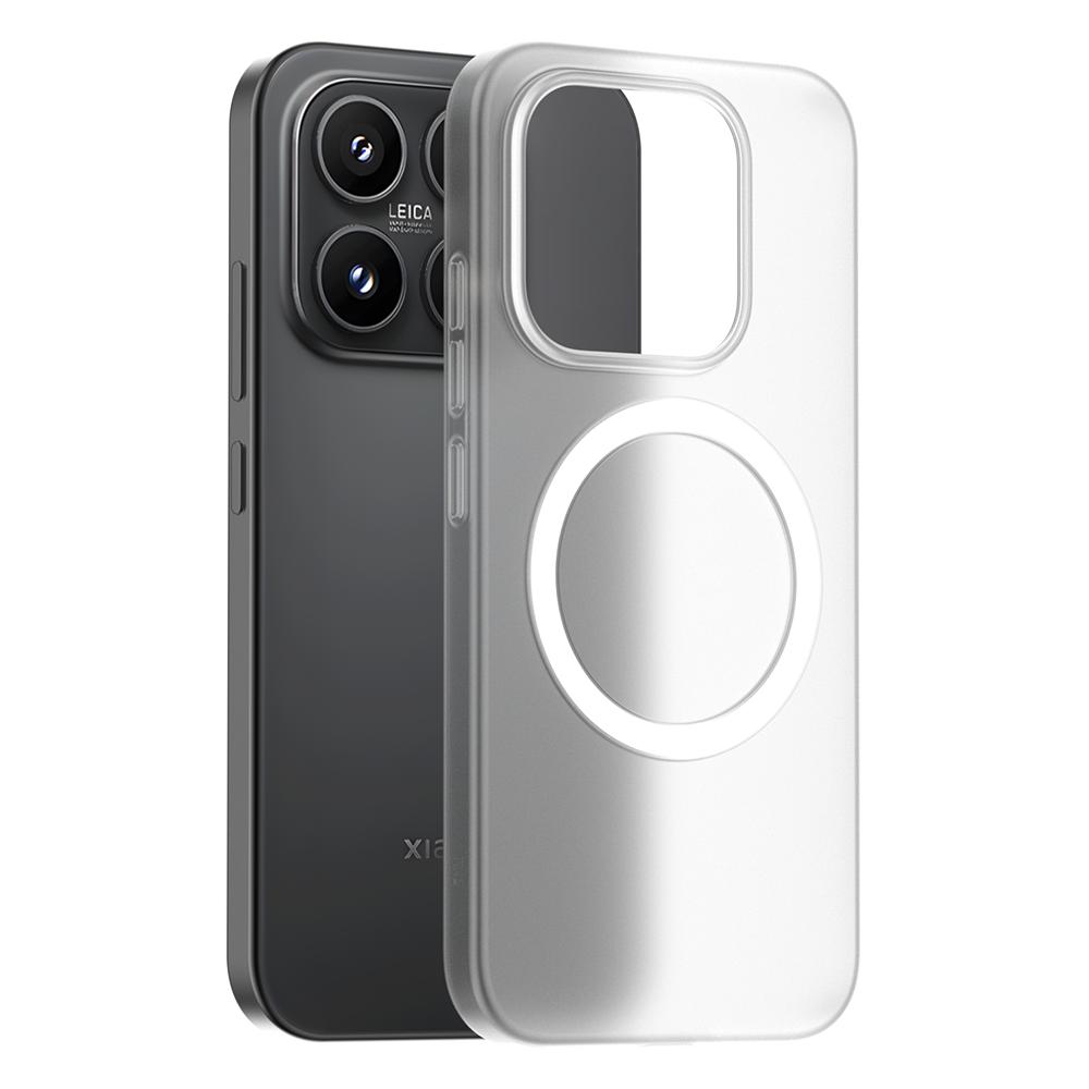 For Xiaomi 17 Case Magnetic Matte Transparent Ultra-Thin PC Hard Phone Cover For Mi 17 Shell Fingerprint-Resistant Bumper