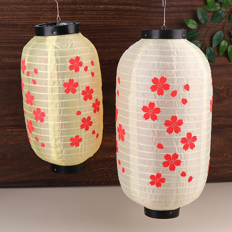 Linterna Japonesa de Tela de 10 Pulgadas Linternas Decorativas para Fiestas Decoración de Pub Chochin para Restaurante de Sushi Izakaya Decoración del Hogar