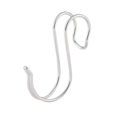 Muji Stainless Steel HookLarge 2 PiecesDiameter 1.52.5cm Silver