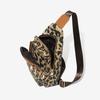 Trendy omn Bgs fashion casual travel messenger personalized double zipper leopard print chest bag