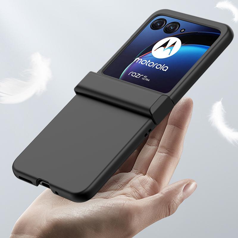 For Motorola Razr 40 Ultra 5G Hard PC Phone Cover Shockproof Hinge Protection Skin-touch Case