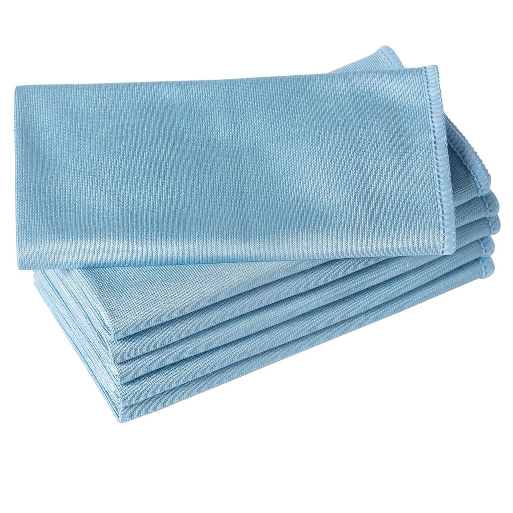 3/4/5/6/7 Pack Microfiber Glass Cleaning Cloths Reusable No Streaks and Lint Free Window/Stainless Steel/Glasses/Mirrors/Screens/Lens Polishing Cloths