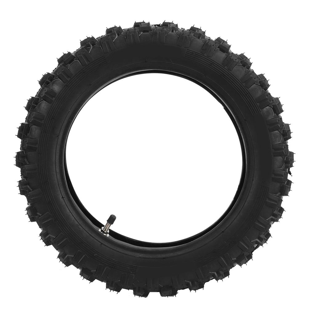 Juego de Neumático y Cámara de Aire Todoterreno 2.5 10 pulgadas Neumático de Goma y Cámara de Aire de Repuesto para Llanta de 10 Pulgadas Moto de Cross