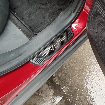 For Mazda CX50 Door Sill Protector Car Accessories Auto Threshold Scuff Plate Stickers Steel Pedal Trim Styling 2022 2023