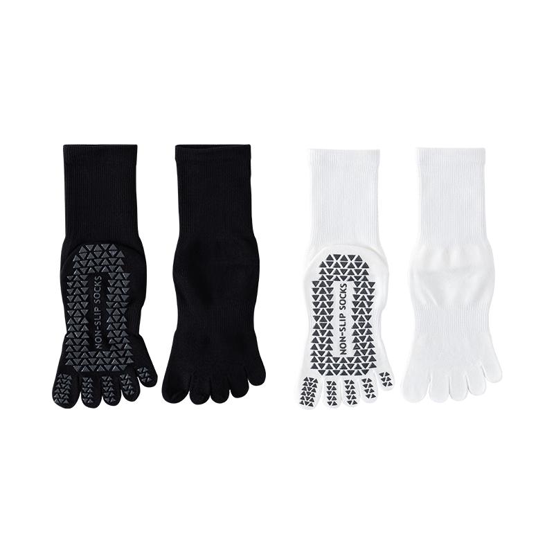 

Women s Non-Slip Five-Toe Yoga & Pilates Socks (2-Pair Pack) One Size