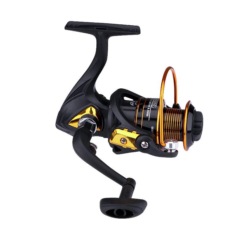 13-Bearing Metal Head Long Cast Spinning Reel for Sea and Rock Fishing