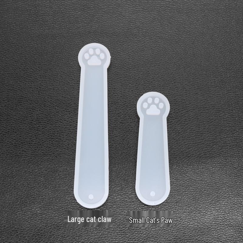 DIY Epoxy Crystal Fish Tail Bookmark Mold - Cute UV Resin Ruler & Mirror Mold for Jewelry