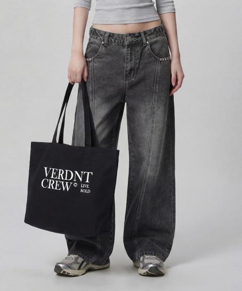 Verdnt Logo Canvas Eco Bag [Black]
