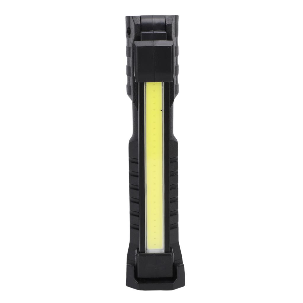 Magnetic LED Work Light with Retractable Hook Multifunction 360 Degree Rotating Rechargeable Flashlight for Vehicle Emergency Repair