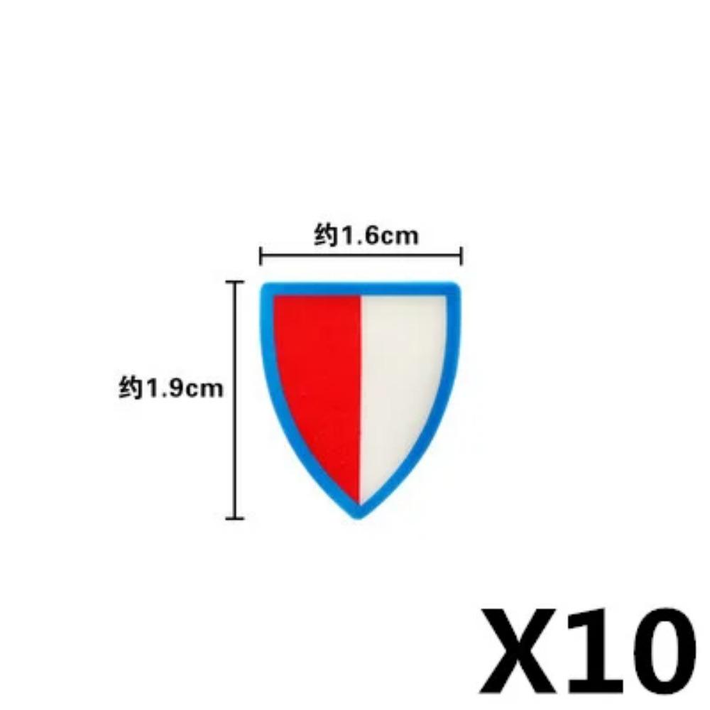 MOC Blocuri de Construcții Militare Figurine Soldați Medievali Accesorii Arme Leu Roșu Vultur Negru Cavaler Armură Scut Mini Cărămizi