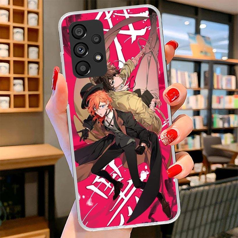

Bungo Stray Dogs Double Black Phone Case For Samsung Galaxy A17 A37 A57 A16 A26 A36 A56 A15 A25 A35 A55 A14 A24 A34 A54 A13 A23 Samsung A16