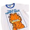 Garfield Unisex Adult Happy Face Ringer T-Shirt