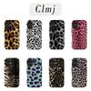 Luxury Clmj Furry Pink Leopard Phone Case for iPhone 17 16e 16 15 14 13 12 11 XS XR XSMAX 7 8 Air Pro Max Plus Double-layer Swag