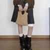 Korean Style Retro Knit Tote Bag - Handmade Wool Autumn/Winter Crochet Handbag
