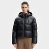 FILA Fitness Minimalist Personality Trendy Fashion Sports Casual Comfortable Versatile Warm Goose Down Jacket Women outerwear Deep-Black A11W541916FBK