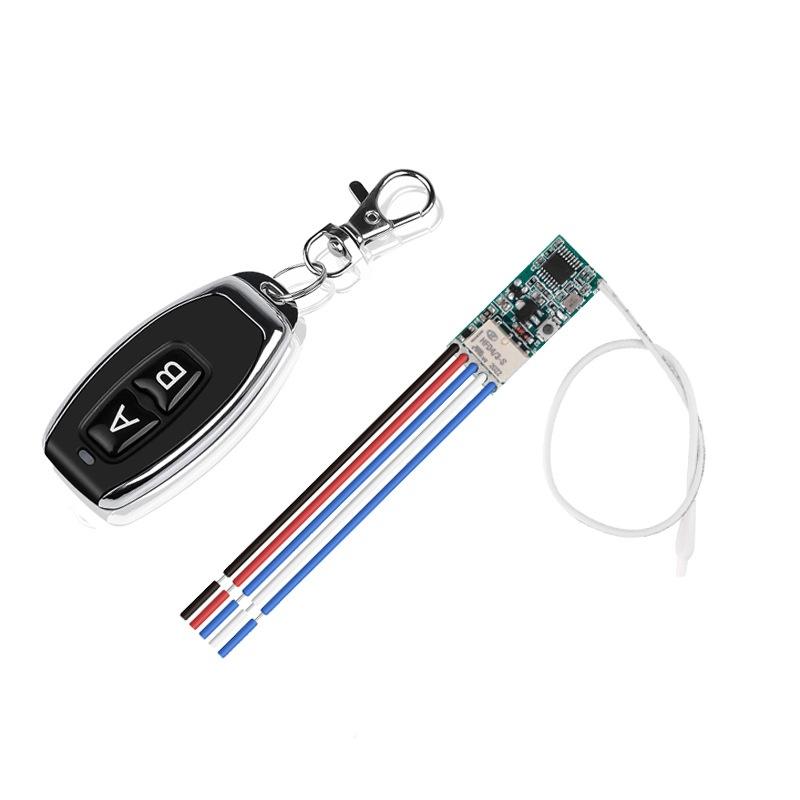 1 Set Led Lamp Controller Micro Receiver Transmitter 433Mhz Dc 3V 6V 12V 24V Mini Relay Wireless Rf Remote Control Switch