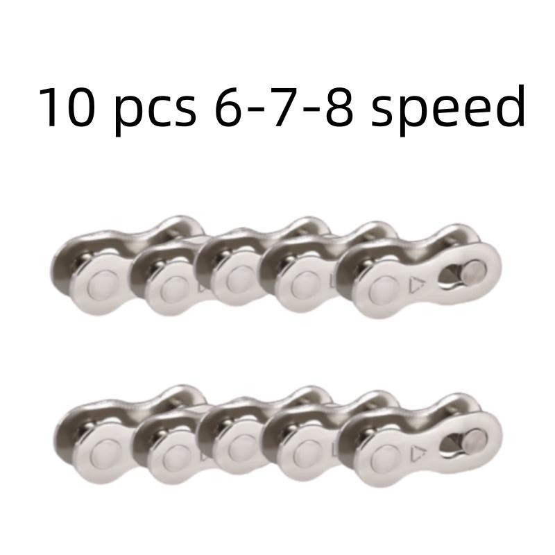 Bicycle Chain Master Link Chain Connector Quick - Release Link for 6/7/8/9/10/11/12 Speed Bicycles