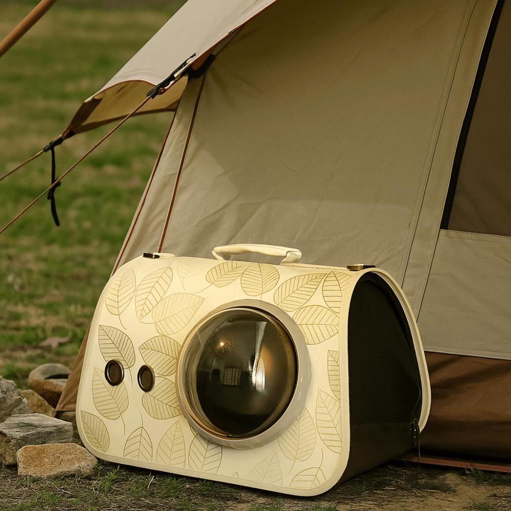 Breathable Space Capsule Pet Carrier Classic Cat Carrying Bag Pet Carry Backpack  Outdoor Travel