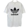 Adidas 90s Made In USA Old Trefoil Logo Short Sleeve T-shirt M Gray Men's Used