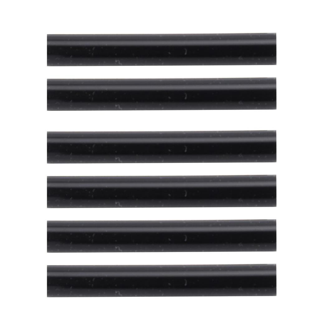 6PCS Sun Visor Repair Tubes Wear Resisting Simple Installation Rubber Car Visor Repair Kit Replacement for JK 2007 2017