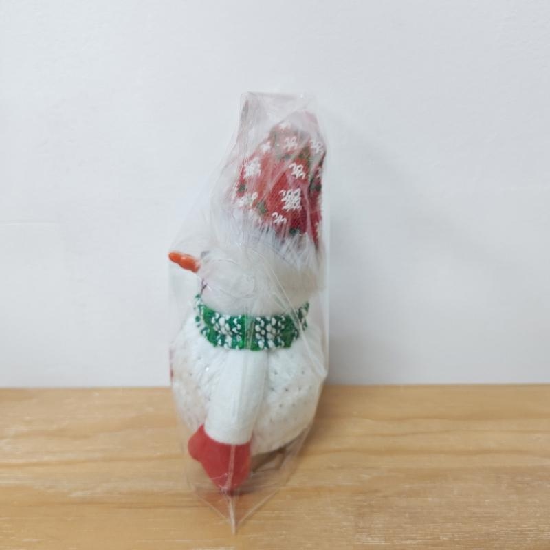 Festival Light Up Snowman Ornament With Warm LED Glows For Holiday Homes Decoration Desktop Accessories