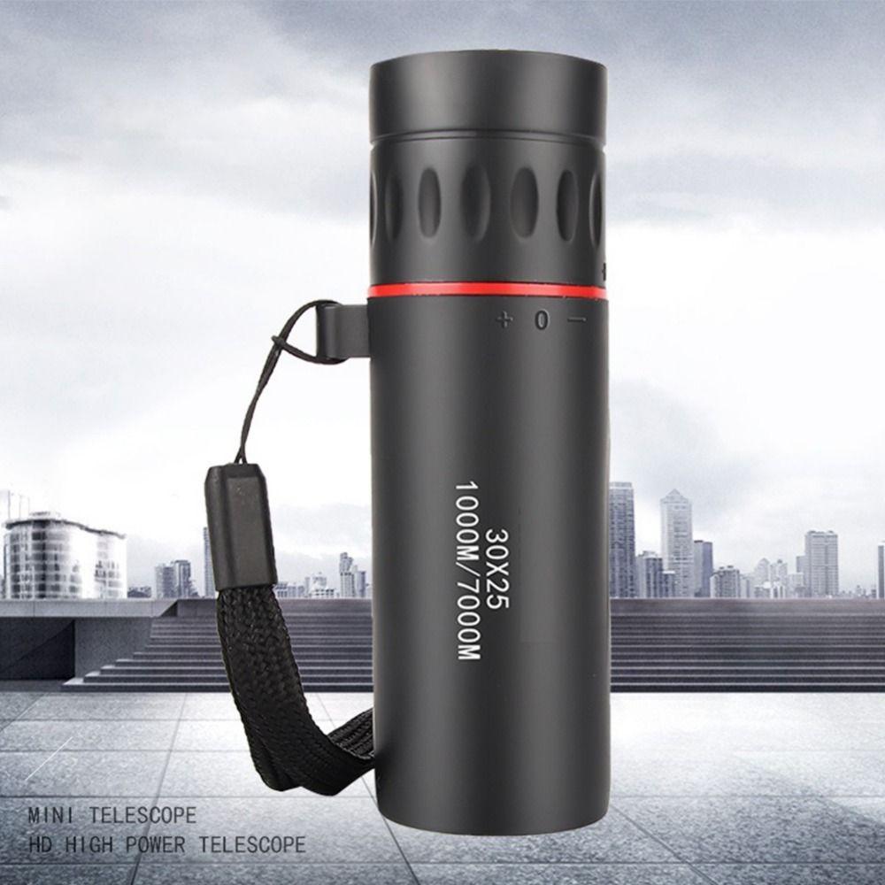 Optics Waterproof Portable Monocular Telescope High Magnification Mini Telescope High Definition