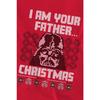 STAR WARS Unisex Adult Father Christmas Darth Vader Fair Isle Sweatshirt