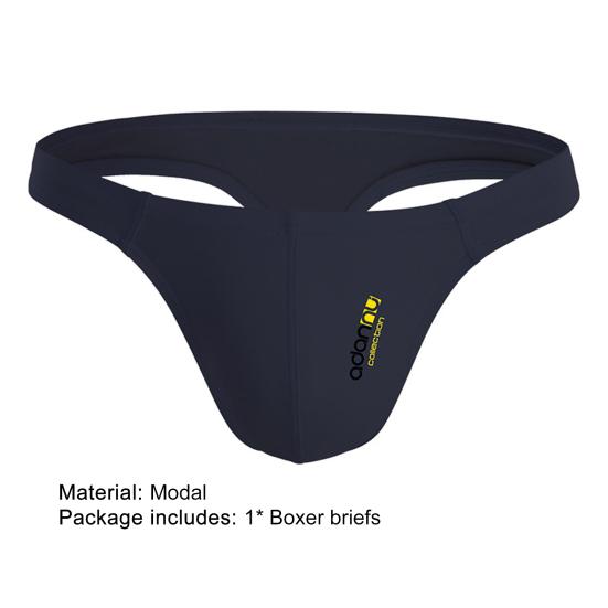 Men Thongs Low Rise Breathable Modal Quick Dry Sexy Underwear for Sleeping