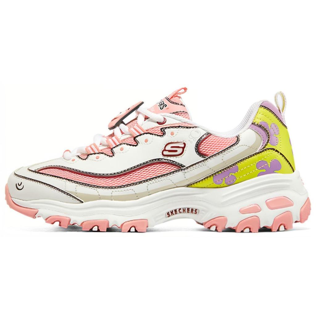 Skechers D'lites 1.0 Sneaker 'White Pink' Damen 896099-WPK