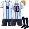 2526 No. 10 Messi Argentina Home World Cup Jersey