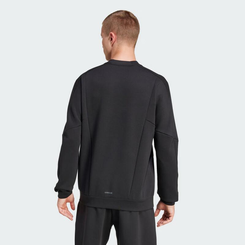 adidas Men's Crew Neck Long Sleeve Casual Sweatshirt JJ4642