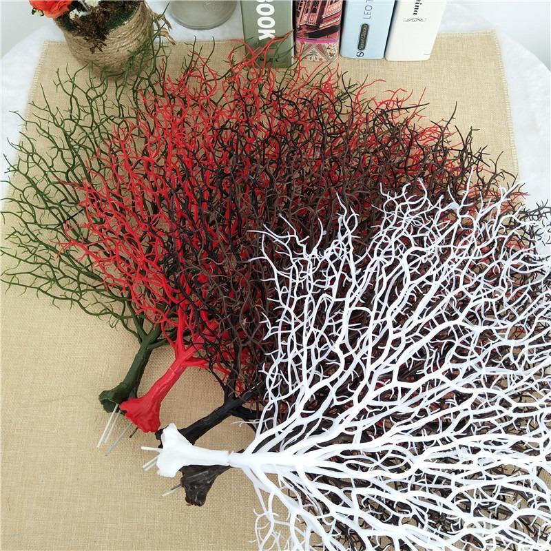 Peacock Branch Coral Branch, Coral Branch Red, Removable Simulated Tree Studio Photography Decorative Coral Dead Branch