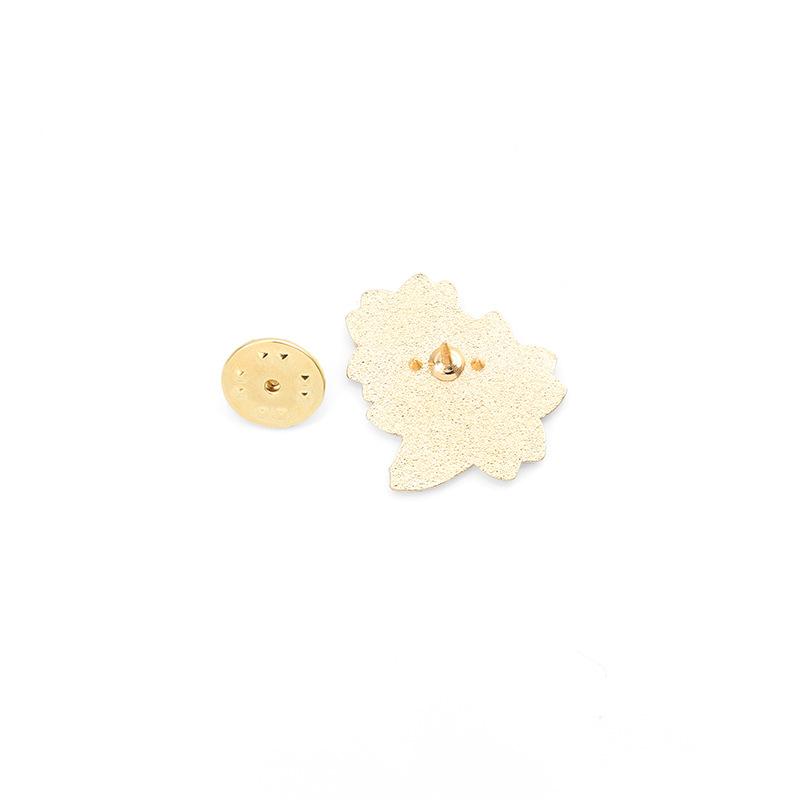 Sakura Simple Designer Series Enamel Pin Brooch Cartoon Women Men Denim Jackets Lapel Pins Backpack Badges Kids Fashion Jewelry