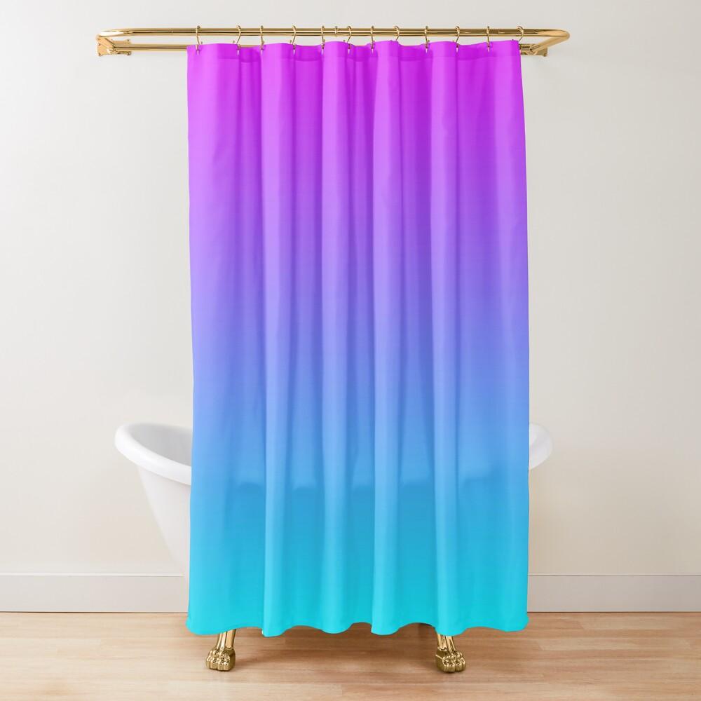 Rideau de douche Ombré Aquarelle Vert Sauge Tissu Polyester Imperméable Rideaux de Douche Modernes Décor de Salle de Bain Avec 12 Crochets