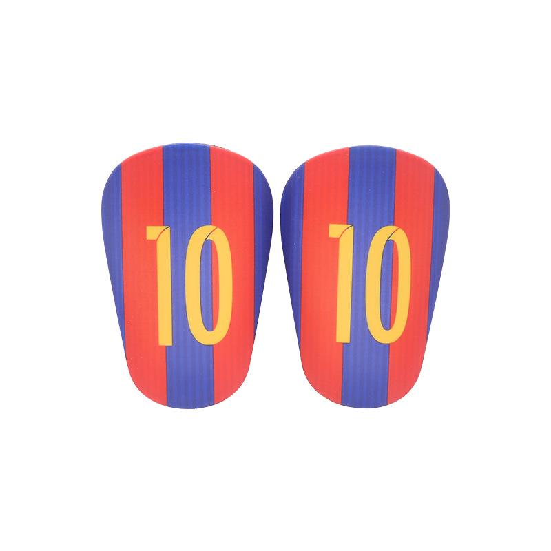 Ultra-light, High-temp Resistant Shin Guards for Adults and Kids - Football Socks with Star Number Inserts.