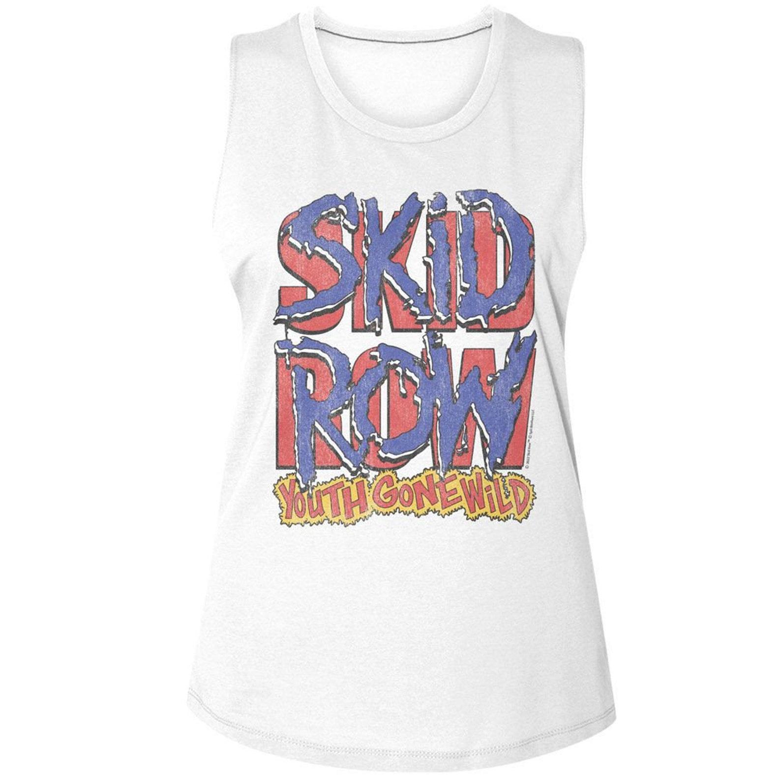 Женский топ-майка Skid Row SR Logo и YGW Белый M